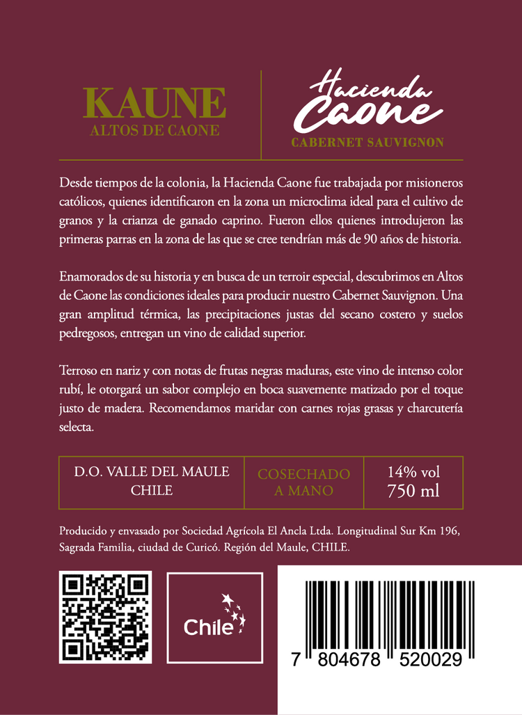 Hacienda Caone 2021 - Caja 3 Vinos