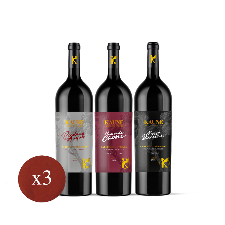 Pack Kaune 2021 - Caja 3 Vinos