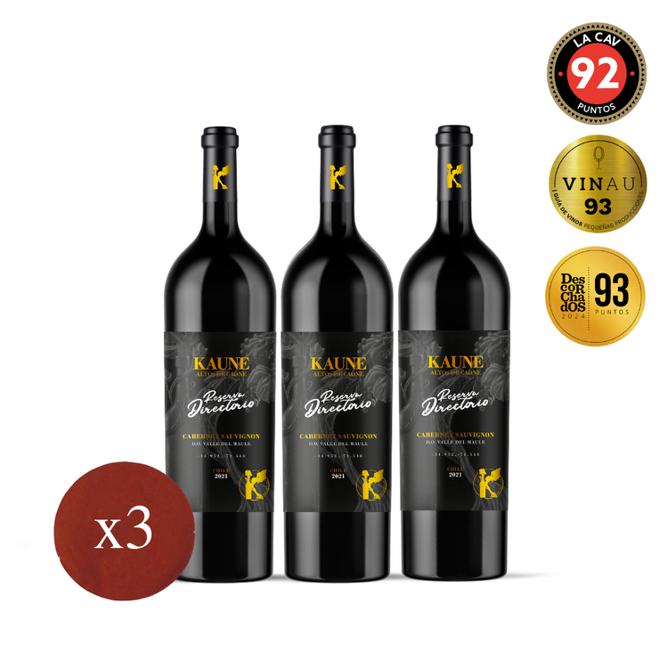 Pack 3 Unidades Cabernet Sauvignon Reserva Directorio